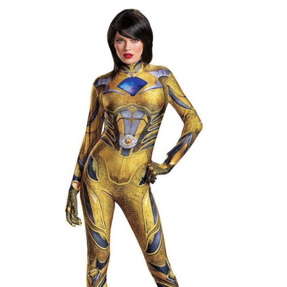 New women’s Halloween party power ranger costume